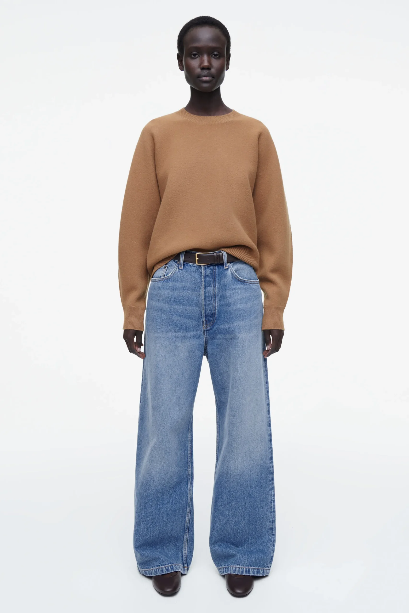COS PULL SILHOUETTE ARRONDIE EN LAINE DOUBLE FACE Discount
